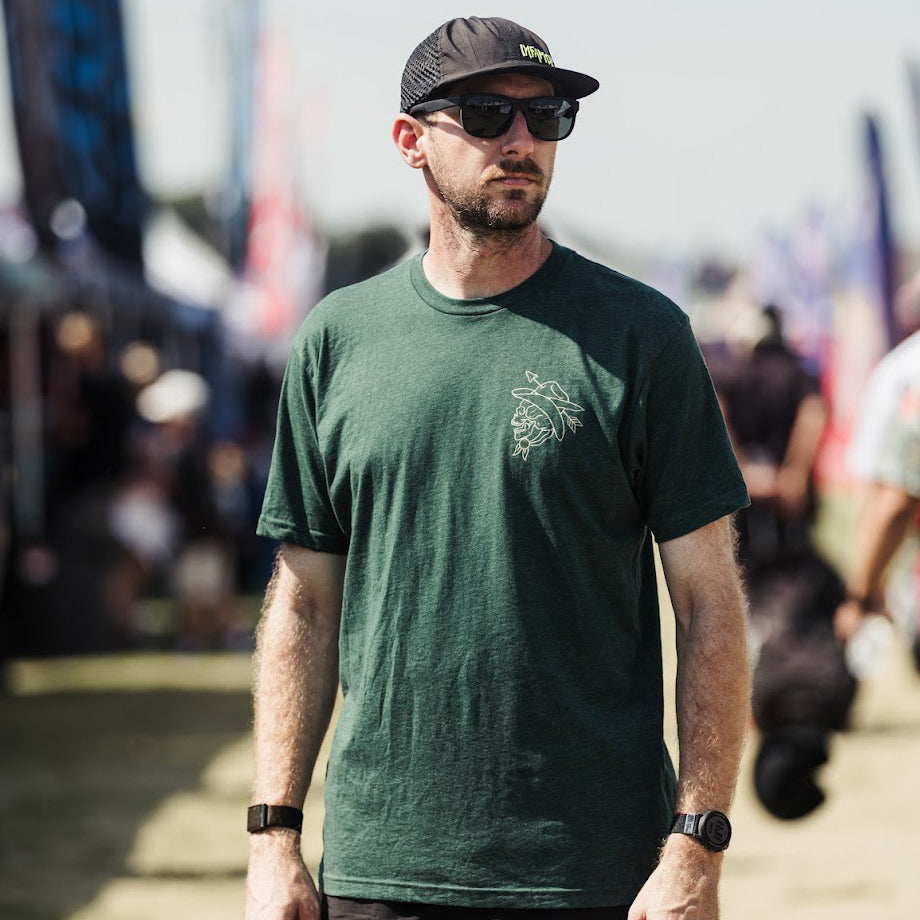 Cowboys and Indians T Shirt - Green