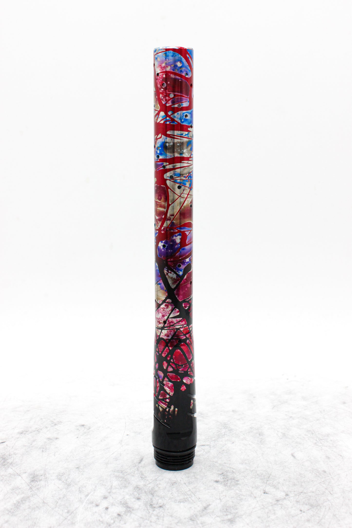 Planet Eclipse S63 Barrel Tip - Red white Blue Wash splash