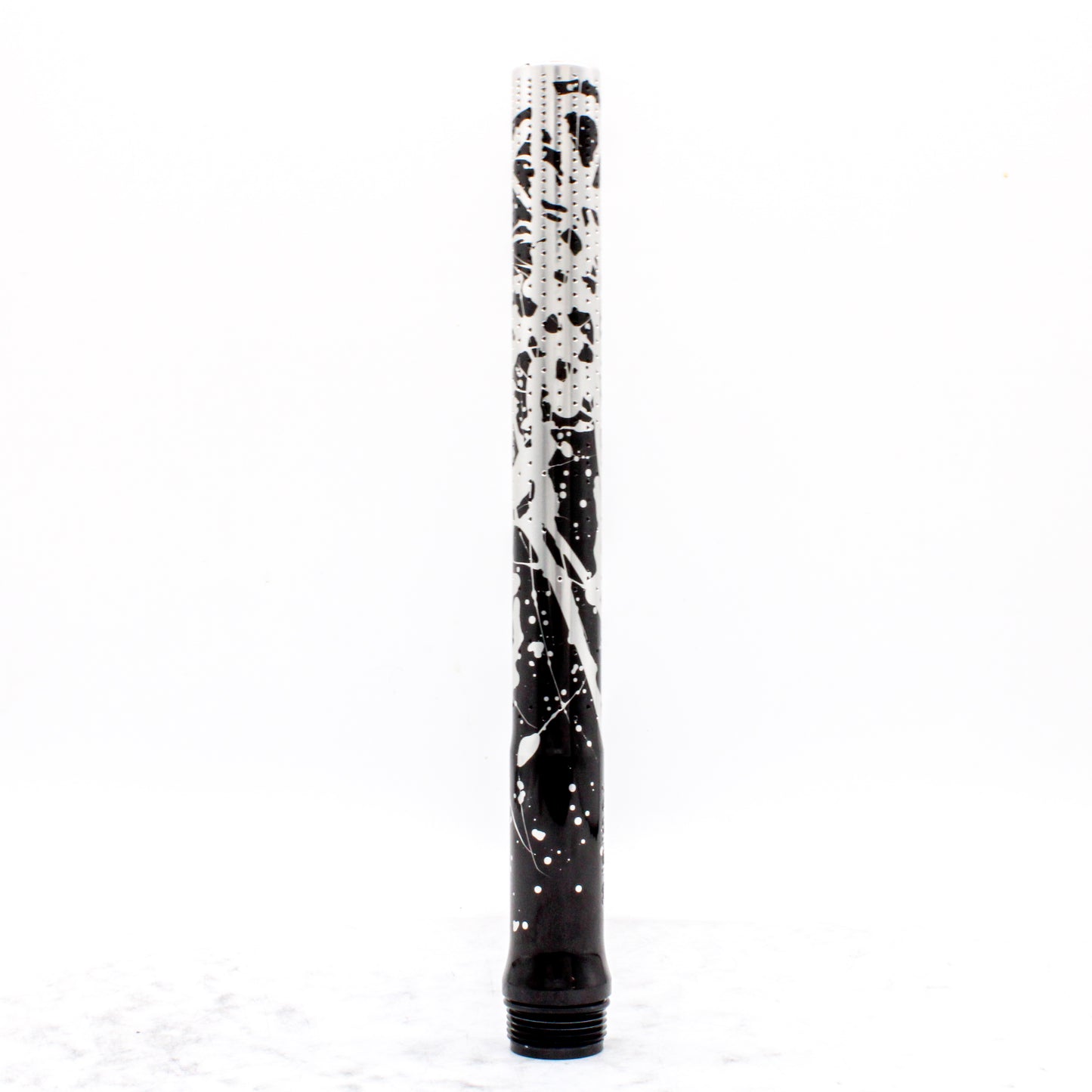 S63 Eclipse x CRBN Nano Barrel Tip - Silver Blood Splatter on Black
