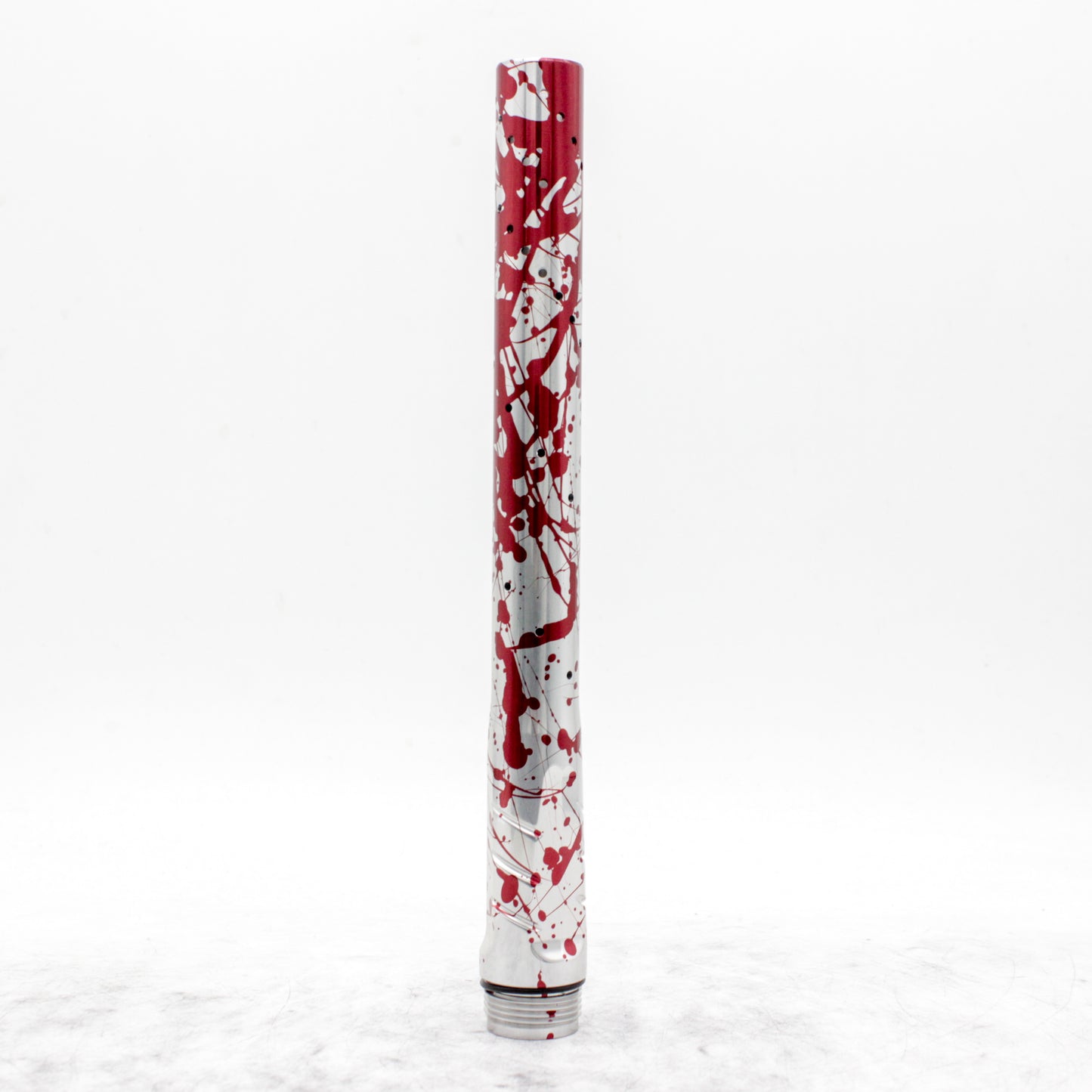 Planet Eclipse S63 Barrel Tip - Blood Splatter, Silver base