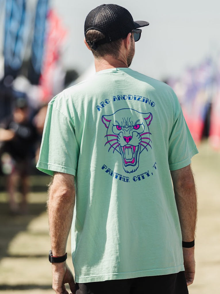 Panther City T Shirt - Teal