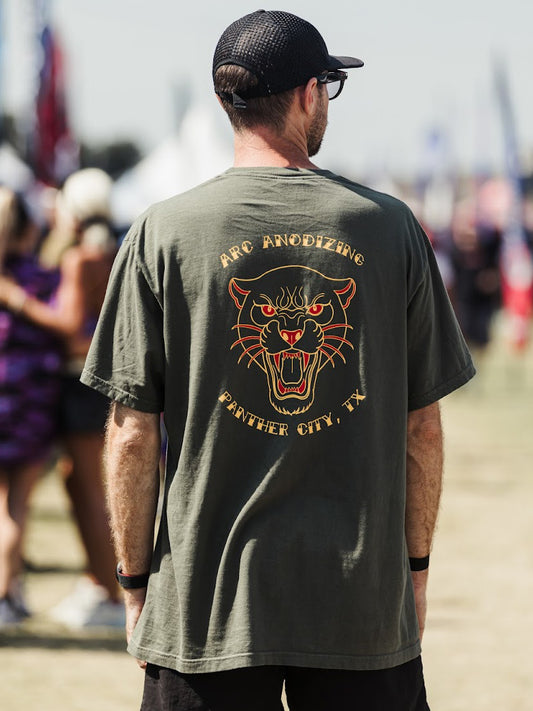 Panther City T Shirt - OD Green