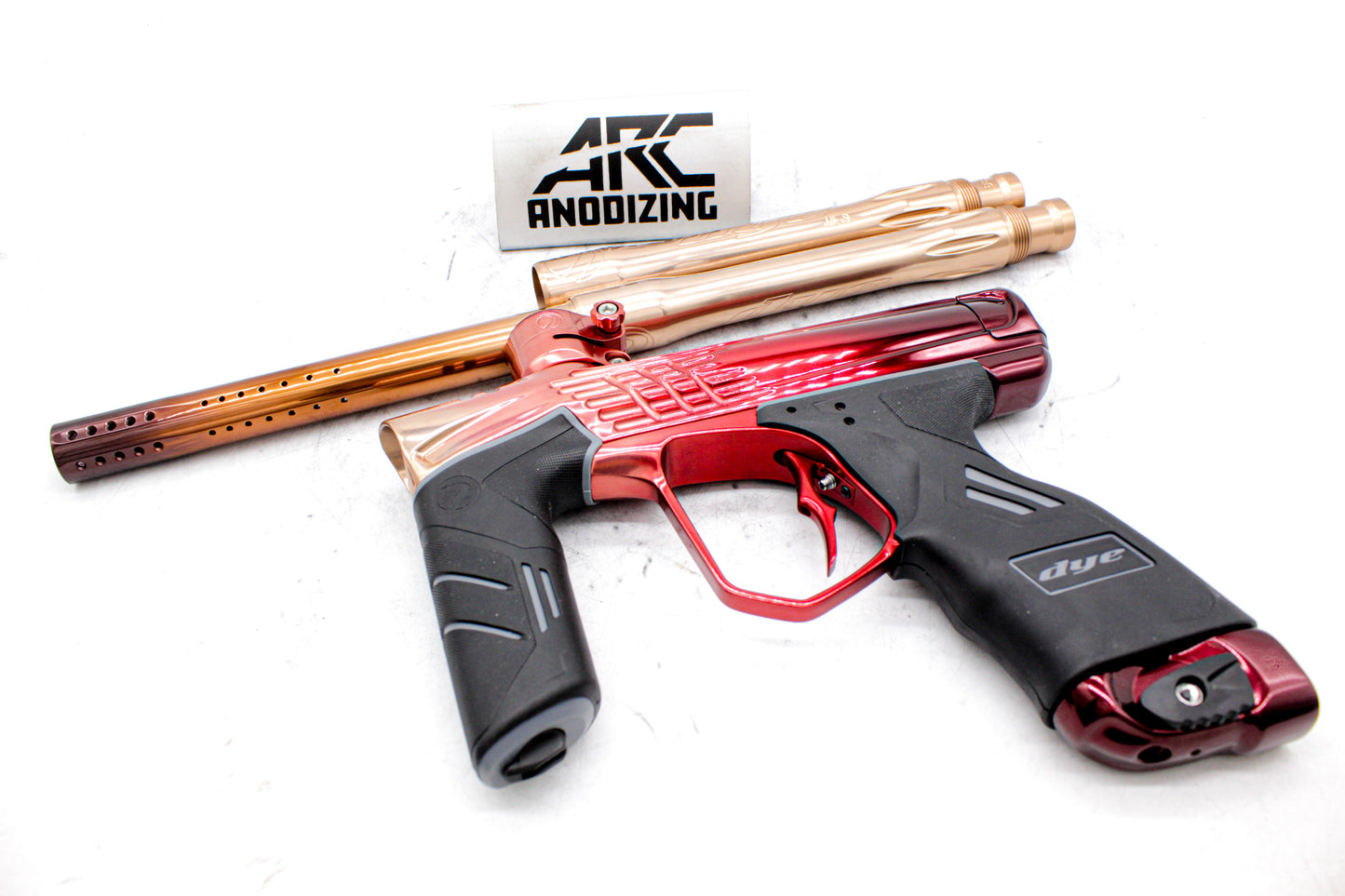 Icon1 Dye DSR+ - Red Nitro Fade Polished