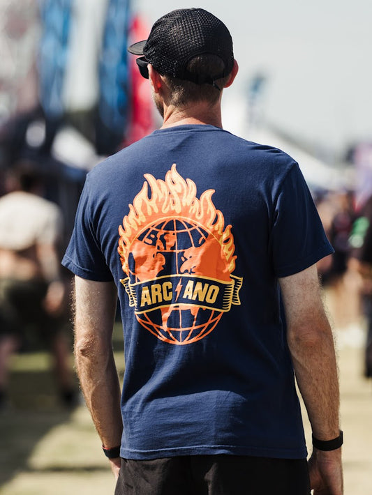 Global T Shirt - Navy