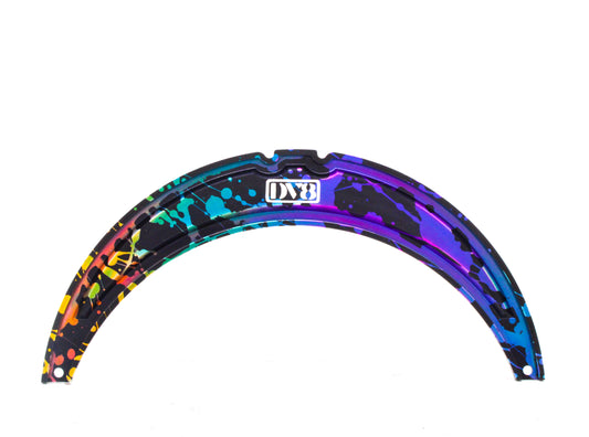 DV8 JT Lid - Rainbow Splatter on Black