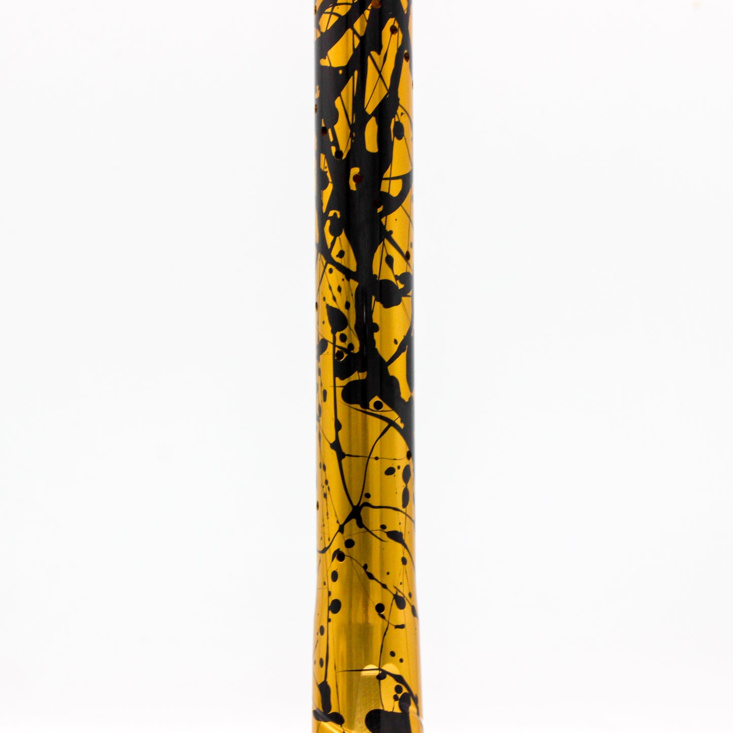 Planet Eclipse S63 Barrel Tip - Black Blood Splatter on Gold