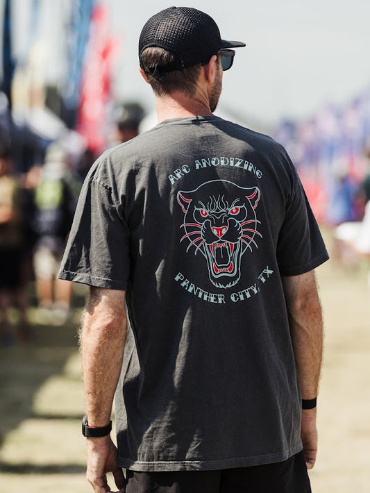 Panther City T Shirt - Charcoal