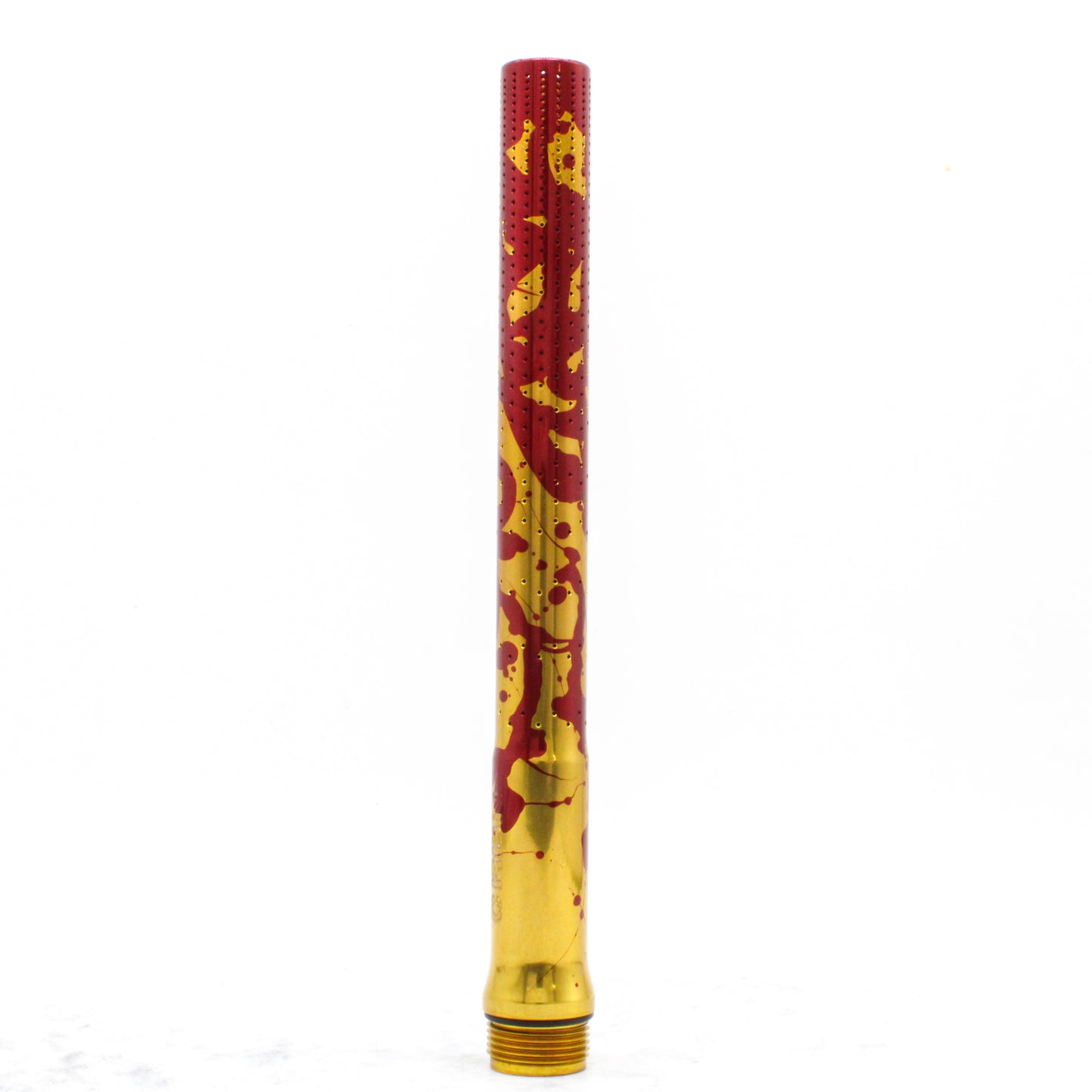 S63 Eclipse x CRBN Nano Barrel Tip - Red Blood Splatter on Gold