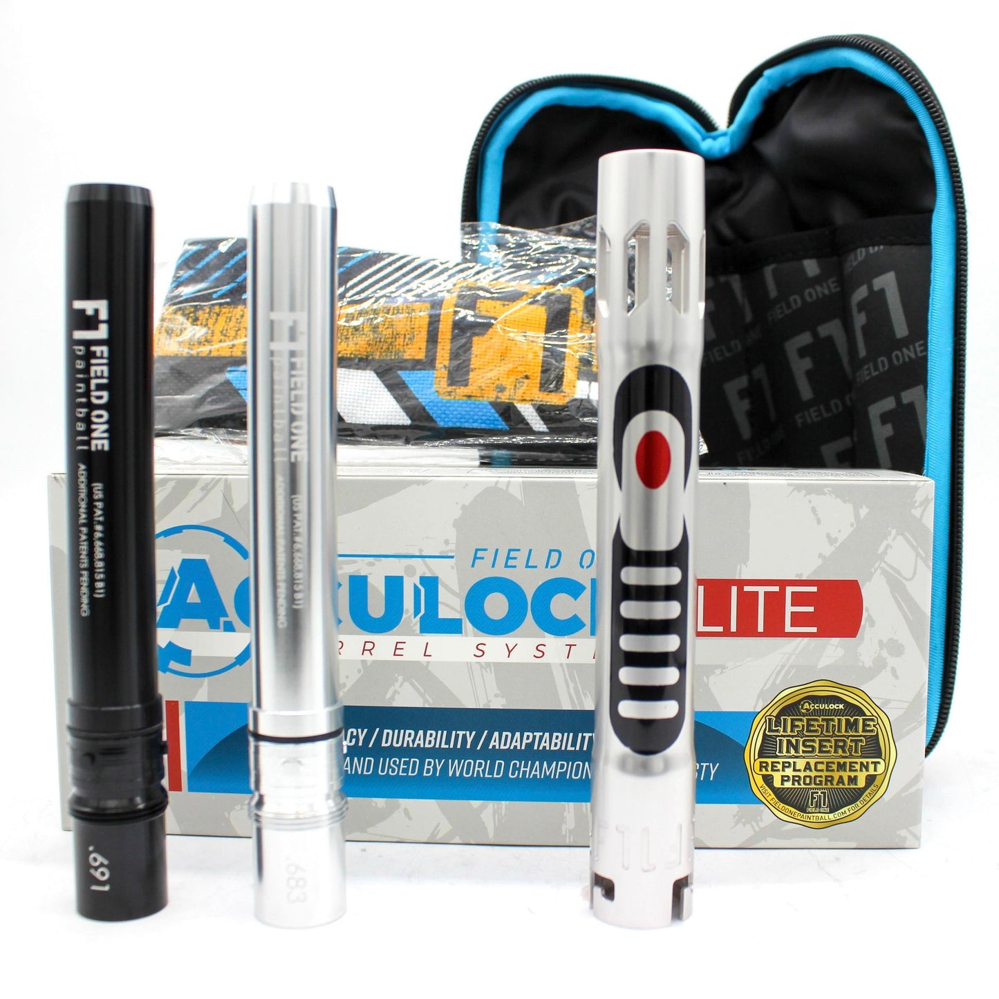 Field one "Lite Saber" Barrel Kit - Silver Vader