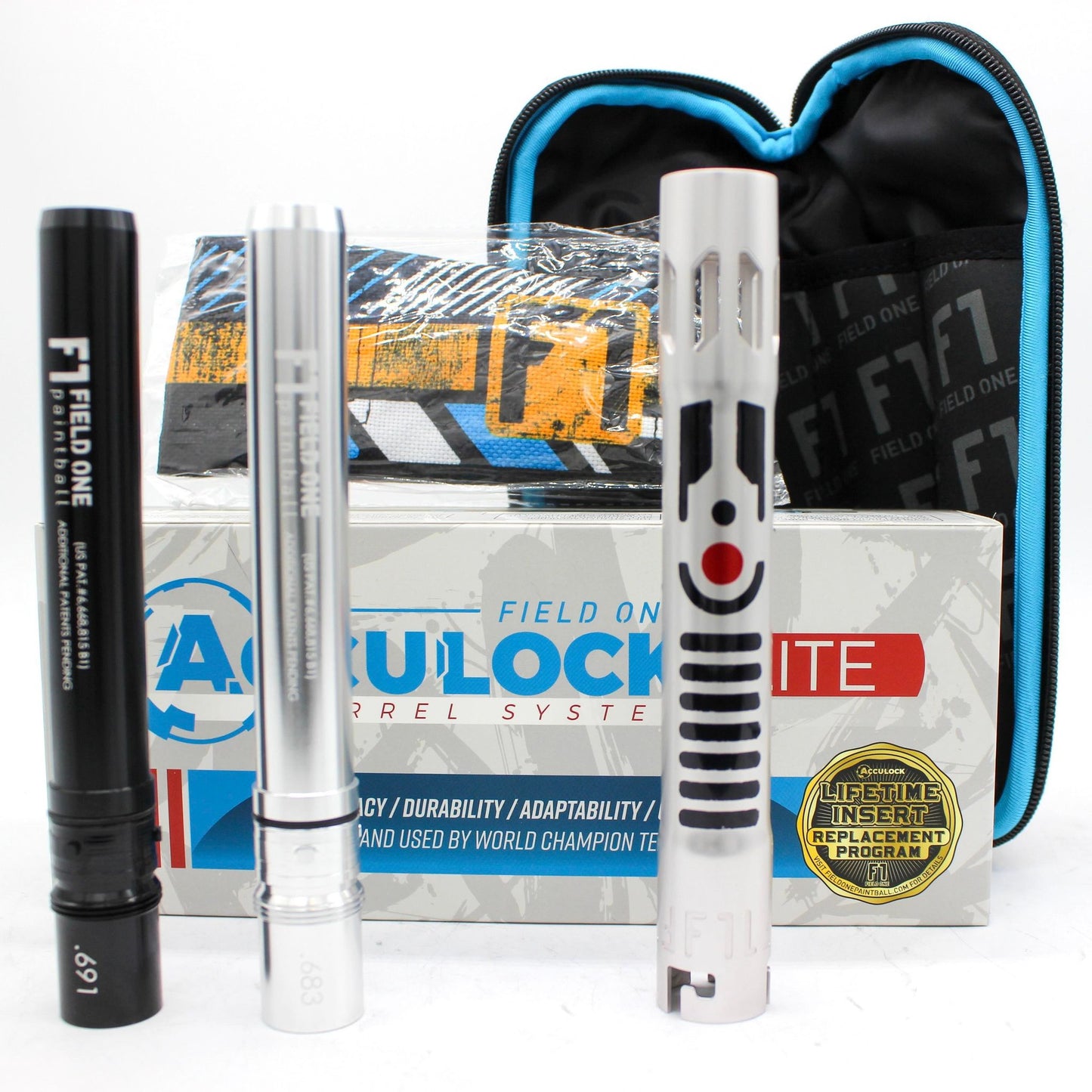 Field one "Lite Saber" Barrel Kit - Silver Obi-Wan